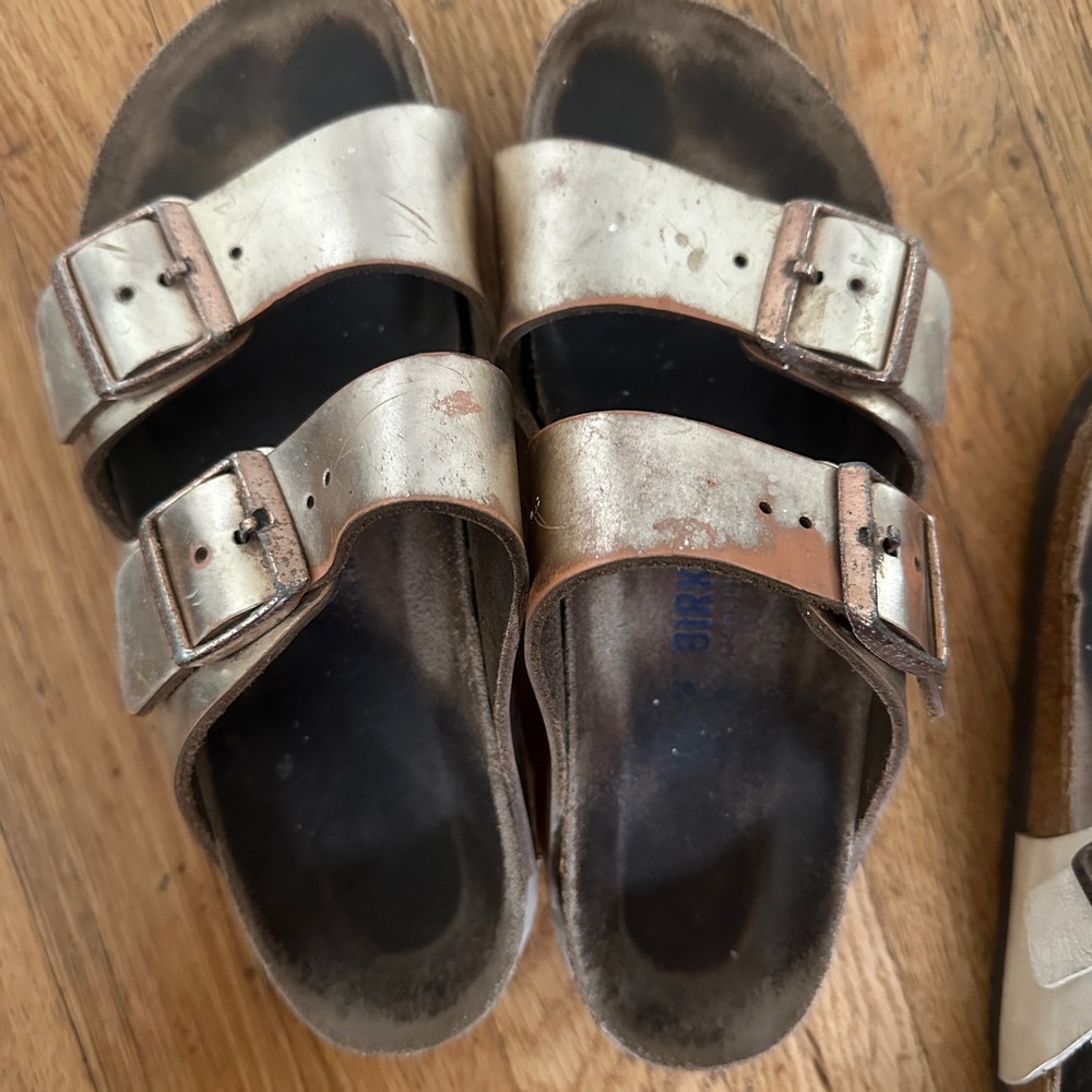 Birkenstock Metallic Sandals